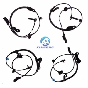 4x Sensor de velocidad de rueda ABS delantero trasero izquierdo derecho para Mitsubishi Lancer tracción delantera 08-11 - Imagen 1 de 10