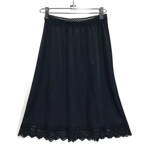 Abrazo Olga Secret De Colección Negro Nailon Deslizante Mujer XS Ancho Elástico Encaje Arco Satén - Imagen 1 de 6