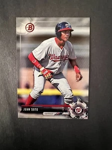 Juan Soto 2017 Bowman Draft #BD-162 Nationals Yankees Padres RC Rookie - Picture 1 of 2