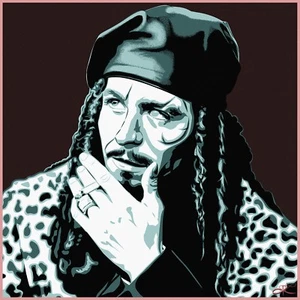 Gary Oldman/Drexl True Romance Pop Art Ltd. Ed. Print Signed by John Lathrop - Foto 1 di 4