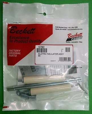 Genuine BECKETT Burner AF AFG AR SF SR Electrode Kit 5780 & T501 gauge up to 9" - Image 1 of 3