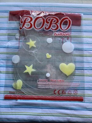 12pcs Transparent Bobo Balloon Graduation Birthday Wedding Party Decor NIP!!! - Image 1 of 4