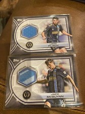 2023 Topps MLS Jack Mcglynn Leon Flach Player Worn Relic Philadelphia Union