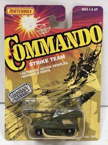 Matchbox 1988 S P Gun Tank Commando Strike Team Green Camo - Picture 1 of 7