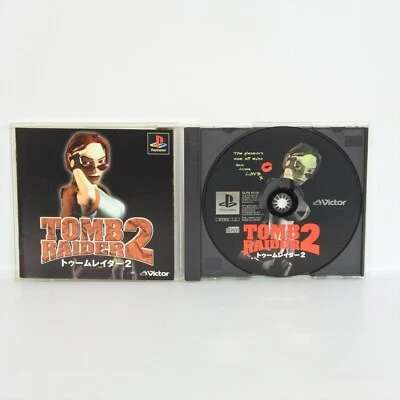 TOMB RAIDER 2 PS1 Playstation For JP System p1 - Image 1 of 2