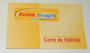 Ancienne CARTE de FIDELITE KODAK Images - Développement Photos - Picture 1 of 2