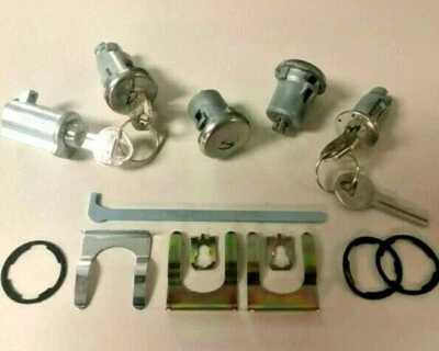 Complete OE Style Lock Set w/ GM keys- 1965 Buick Skylark, Special & Gran Sport - Image 1 of 4
