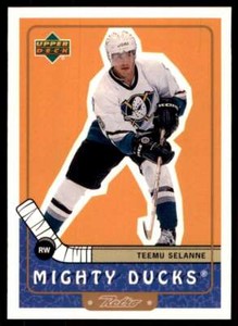 1999-00 Retro #2 Teemu Selanne NM-MT Ducks 
