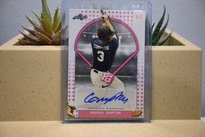 2018 Leaf Perfect Game National Showcase Pink 2/3 Andrew Compton #BA-AC2 Auto