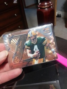 1997 BRETT FAVRE - Pinnacle Z Team PROMO ZT11 - Green Bay Packers - HOF