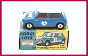 CORGI: 227 - MORRIS MINI COOPER - MODELLO DA COMPETIZIONE - QUASI NUOVO - IN SCATOLA - Foto 1 di 8