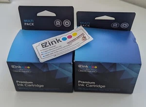 EZink Ink Cartridges LC203XL - 2 Packs - 4 Black 2 Yellow 2 Cyan 2 Magenta - Picture 1 of 2