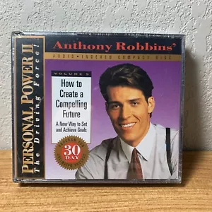 Anthony Robbins: How To Create A Compelling Future Audiobook CD - NEW SEALED! - Picture 1 of 2