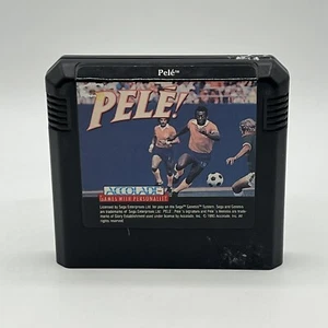 Sega Genesis Pelé! Authentic Tested & Working 1993 Official Accolade Cartridge - Picture 1 of 4