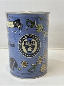 Philadelphia Union MLS & Captain Morgan Spiced Rum Aluminum Can Drinking Cup New - Picture 1 of 17