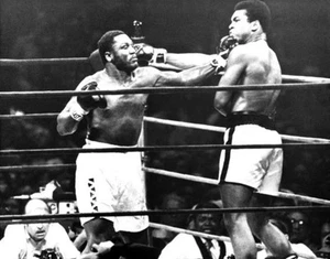 1974 Boxing MUHAMMAD ALI vs JOE FRAZIER Glossy 11x14 Photo Title Fight II Poster - Picture 1 of 1