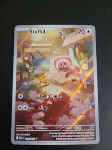 Stufful 154/132 Mega Evolution - Pokemon TCG Illustration Rare NM - Picture 1 of 2