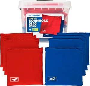 Triumph Sports USA Classic Cornhole Bags - inklusive acht Einheitsgrößen, blau - Bild 1 von 6