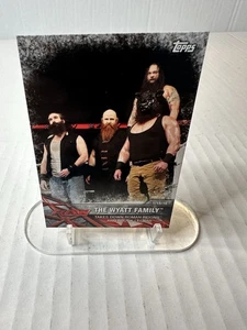 Tarjeta coleccionable The Wyatt Family WWE Pro Wrestling WWF Topps Wrestler RAW #8 - Imagen 1 de 2