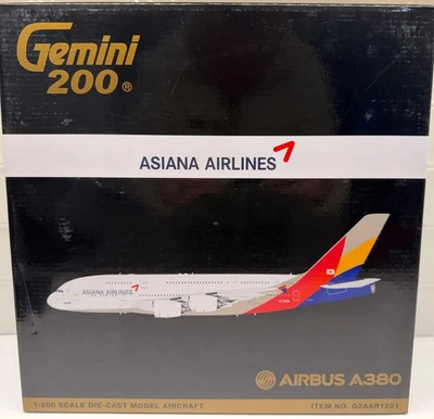 Gemini200 1:200 Asiana Airlines Corea Airbus A380 HL7625 G2AAR1201 Foto 1 de 4