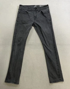 Volcom Jeans Vorta Slim Straight Stretch Gray Denim Men’s Size 32x29 - Picture 1 of 15
