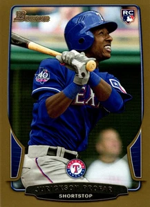 2013 Bowman #83 Jurickson Profar Gold - Picture 1 of 2
