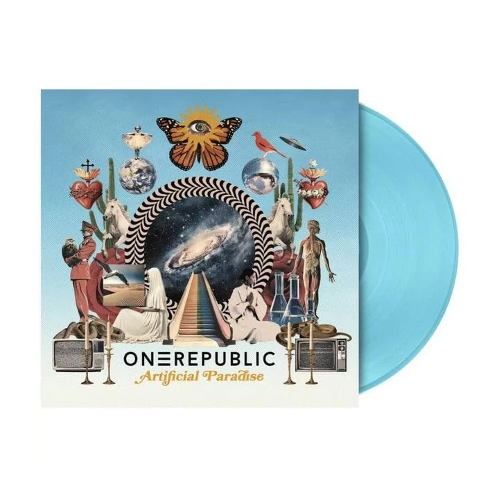 OneRepublic - Artificial Paradise Exclusive Limited Seabreeze Blue Color Vinyl - Image 1 of 1