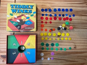 Juego de mesa vintage Tiddly Winks 1952 buen estado. Spear's Games - Imagen 1 de 13