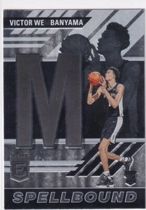 Panini 2023-24 Donruss Elite NBA No 3 Victor Wembanyama Rookie Spellbound "M" - Bild 1 von 2