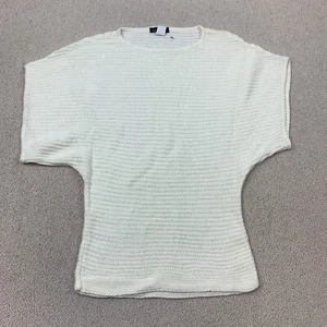 Sweater Project Pullover Knit Sweater Women's Size Large Cream Crew Neck Acrylic - Picture 1 of 7