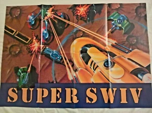 Nintendo Super SWIV poster unused - Picture 1 of 1