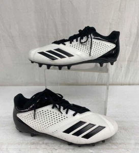 Adidas Men's Freak X Carbon Mid Football Cleats, White Black, Sz 17 CG4323 #232 - Picture 1 of 6
