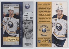 2013-14 Panini Playoff Contenders Gold /100 Cody Hodgson #100