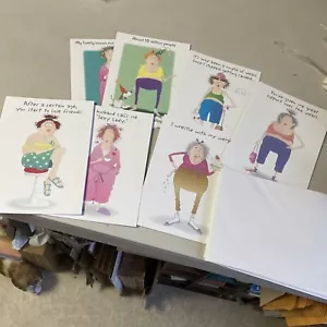 Current Birthday Greeting Card Old Lady Humor Funny Snarky Fun 7 - Picture 1 of 4