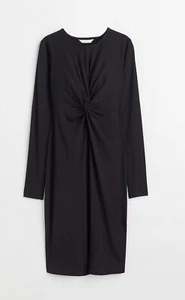 H&M MAMA Draped Jersey Dress Maternity - Picture 1 of 8