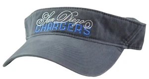Los Angeles Chargers Women's Reebok NFL Football Adjustable Sun Visor - Picture 1 of 8