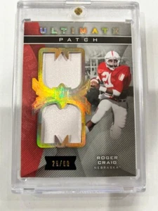 2013 ROGER CRAIG Ultimate Collection Super Jerseys Patch #UJRC - Picture 1 of 2
