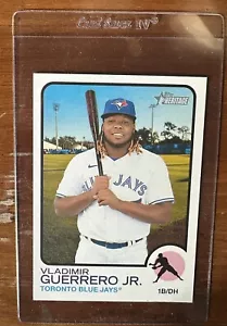 2022 Topps Heritage #OB-VG Vladimir Guerrero Jr. Oversized Box Topper - Bild 1 von 2