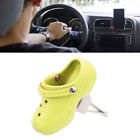(Yellow)Cute Shoe Shape Car Aromatherapy Vent Clips Car Air Freshener Clip BST