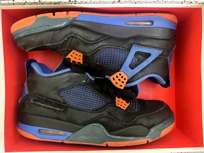 2012 Nike Air Jordan 4 Retro CAVS 308497-027 Masculino Tamanho 10 MISSING WING com Caixa OG - Imagem 1 de 4