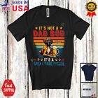 Custom Name Not A Dad Bod A Great Dane Figure, Vintage Father's Day Beer T-Shirt