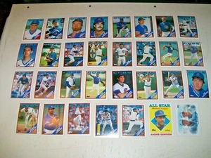 Set 31 squadre Topps Chicago Cubs 1988 Sandberg Maddux Smith Dawson Palmeiro - Foto 1 di 5