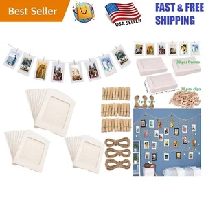 Art Deco 30 PCS Clip Photo Frames Set - Perfect for Family and Friends' Memories - Picture 1 of 8