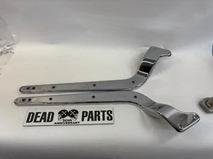 Harley EVO cromo FXSTC FXST guardabarros trasero personalizado puntales soportes - Imagen 1 de 6