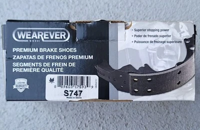 Zapatas de freno traseras Carquest Wearever S747; Ford Focus 2000 - 2011; 04 Intrepid Foto 1 de 3