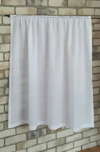 Scheibengardine Gardine B. 120 cm ,H.: 90/100/110/120 cm Landhaus Vintage Shabby - Bild 1 von 3