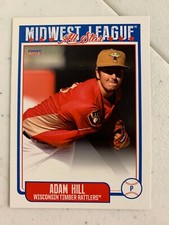 Adam Hill 2019 Midwest League All Star Card