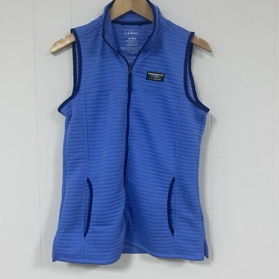 LL Bean Performance Vest Women’s XS Regular Misses Blue Hiking Outdoor Sweater - Image 1 of 4
