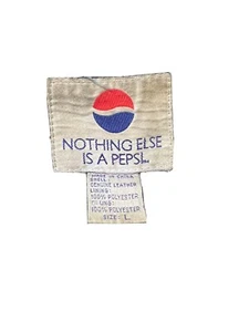 Vintage ‘NOTHING ELSE IS A PEPSI’ Bomer Jacket - Picture 1 of 5