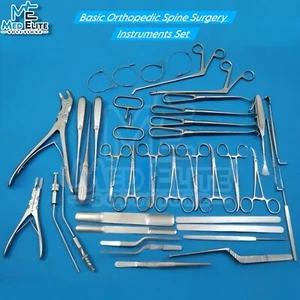Basic Orthopädische Wirbelsäulenchirurgie Set Chirurgische Hochwertige Instrumente - Bild 1 von 6
